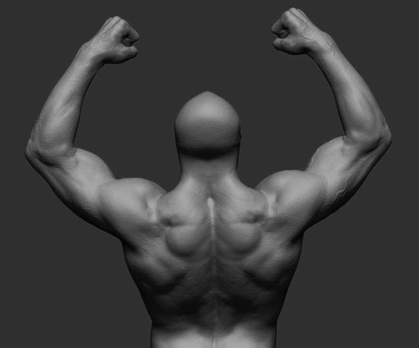 Skeletor Body Printable 3D print model_2