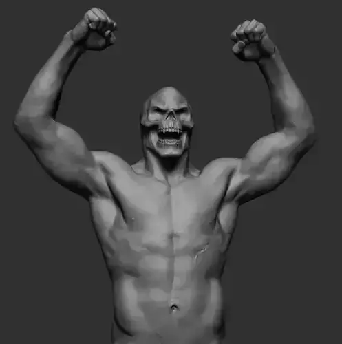 Skeletor Body Printable