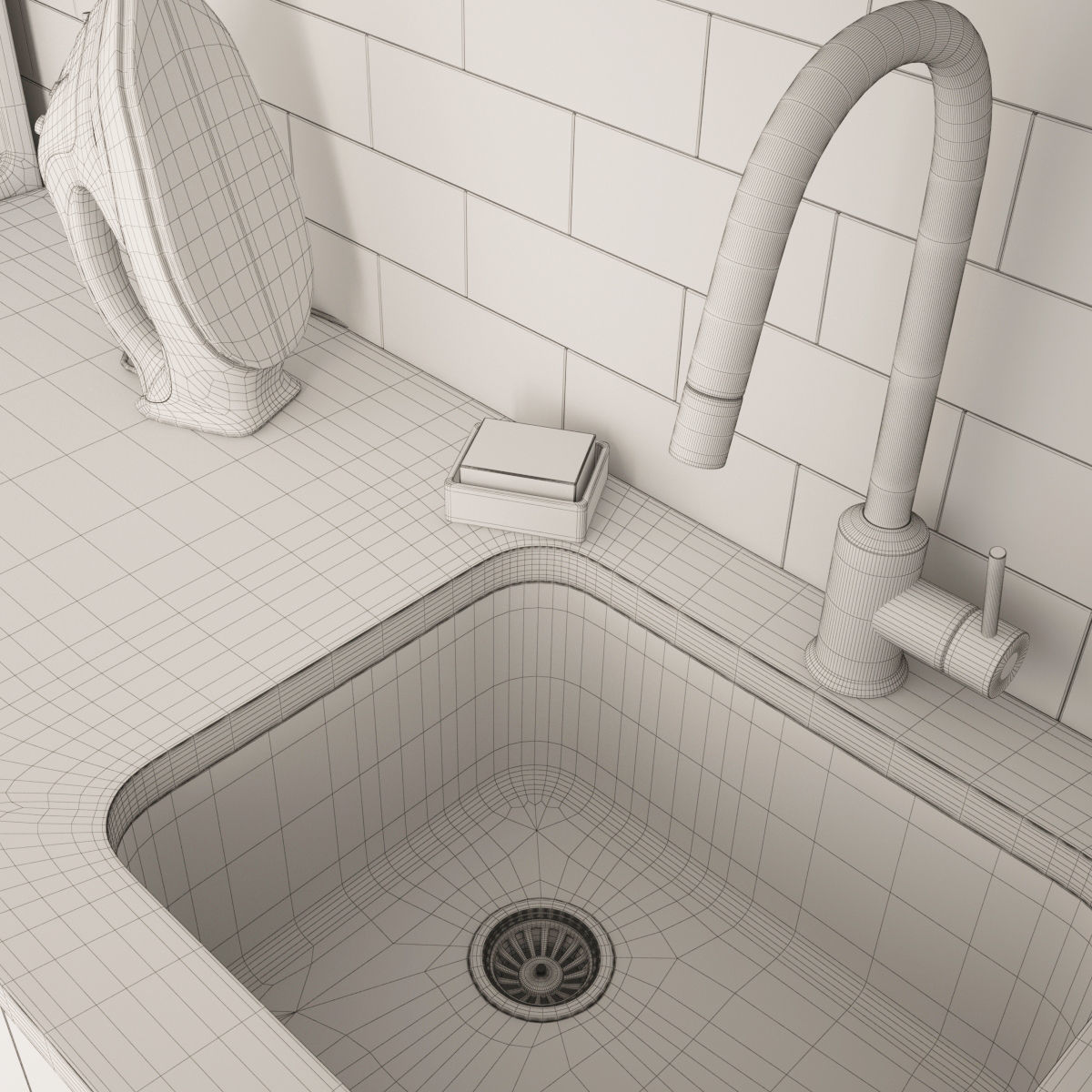 Bathroom 03 3D model_10