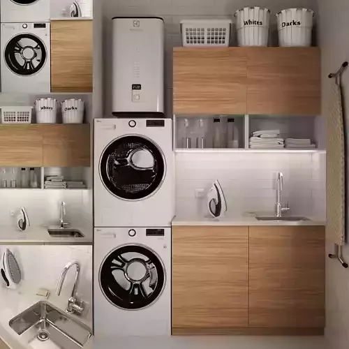 Bathroom 03 3D model