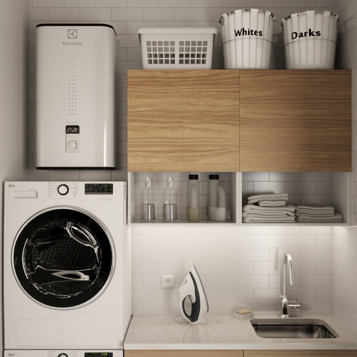 Bathroom 03 3D model_5