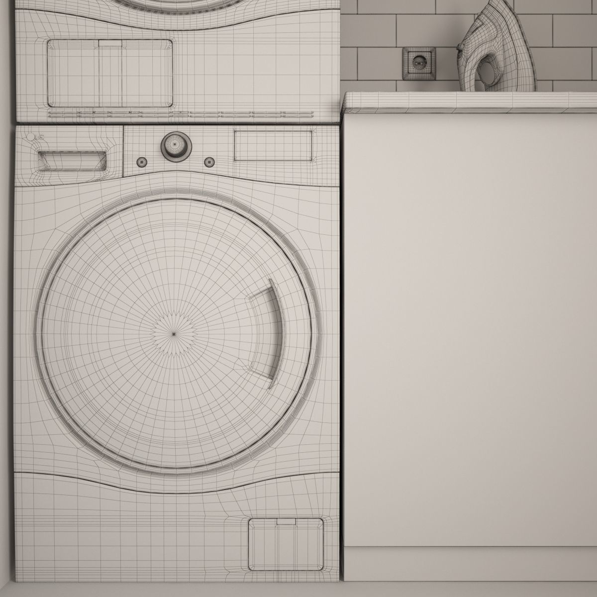 Bathroom 03 3D model_7