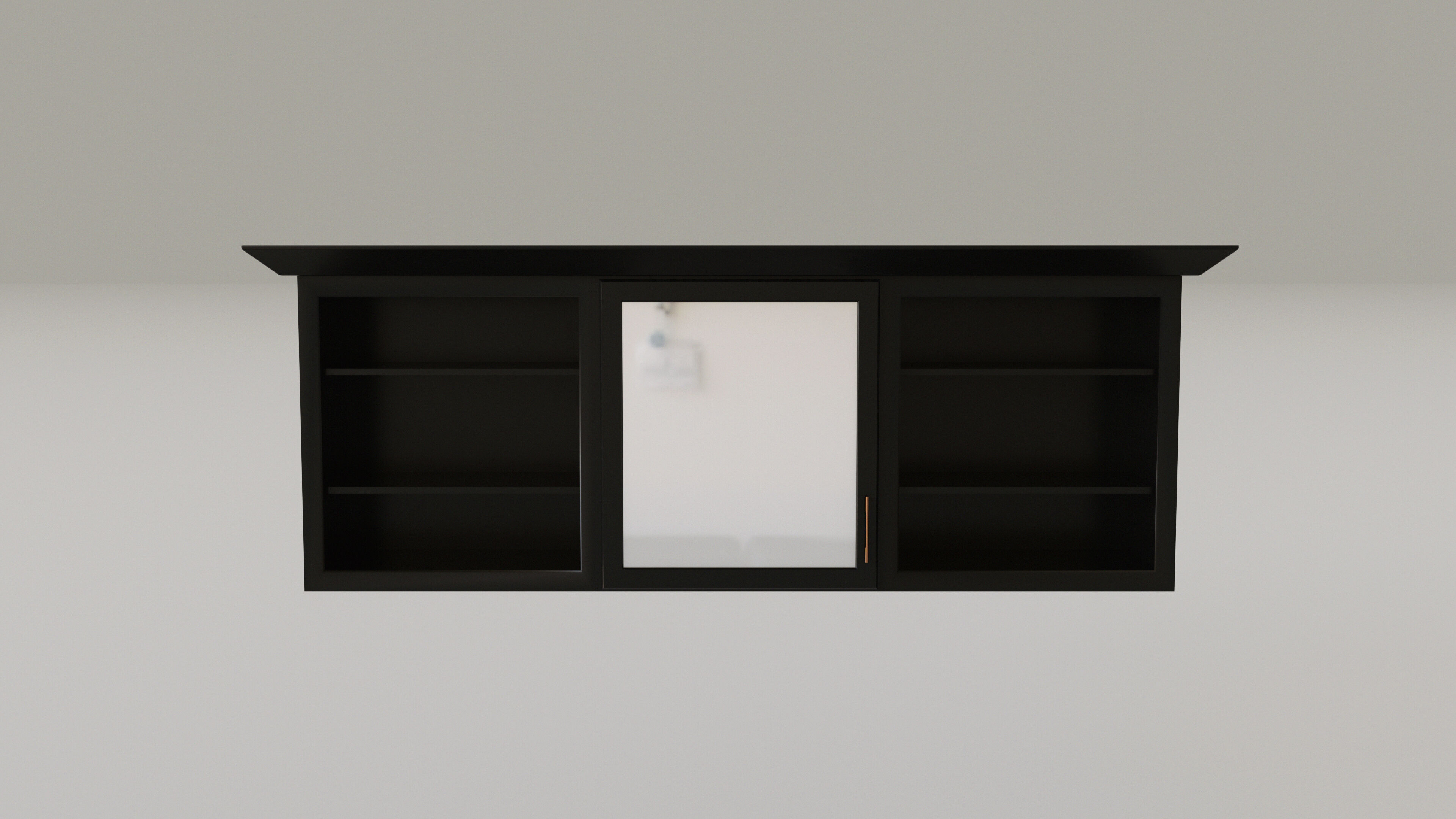 Dark Bathroom Set Low-poly 3D model_14