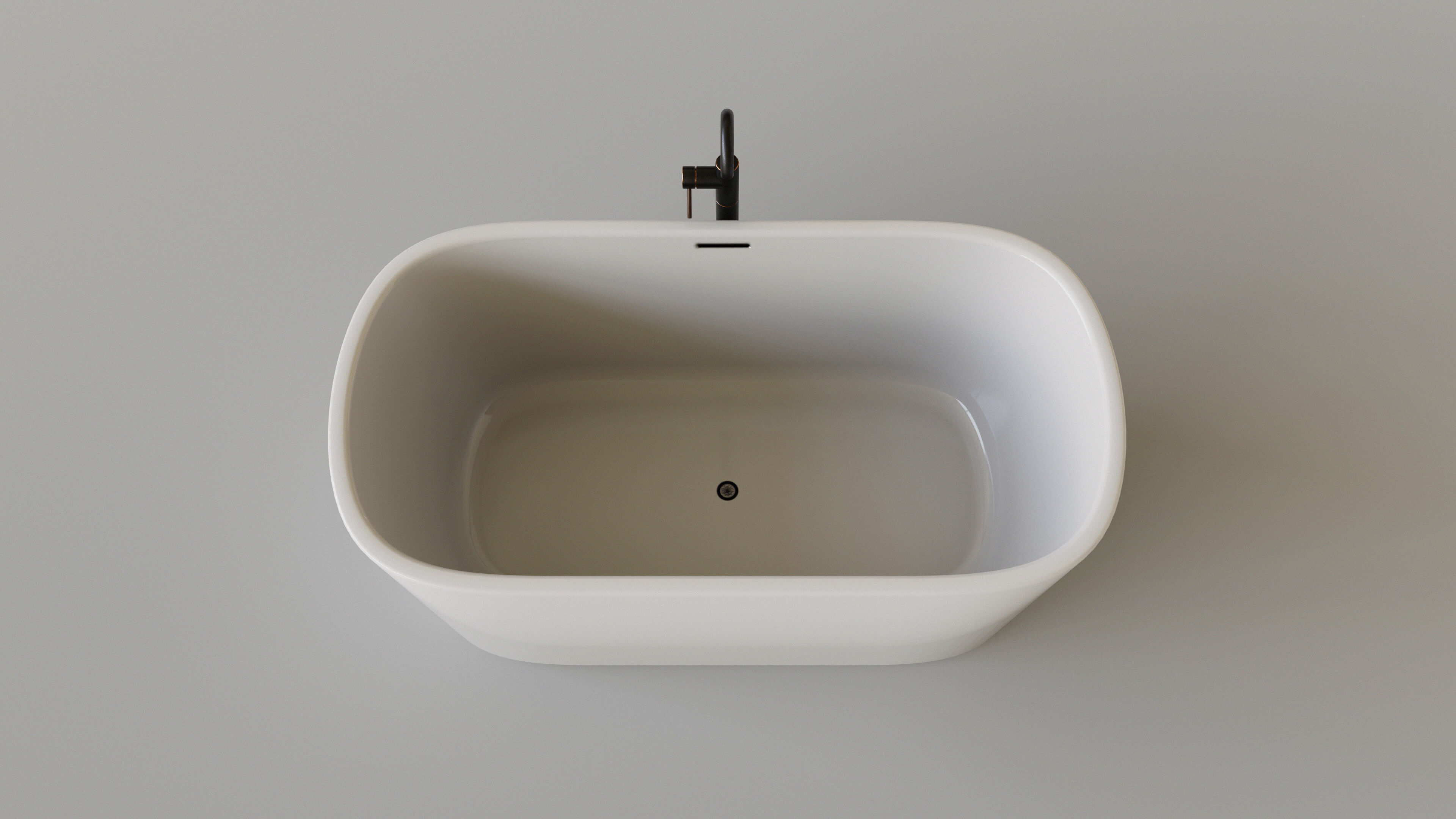 Dark Bathroom Set Low-poly 3D model_18