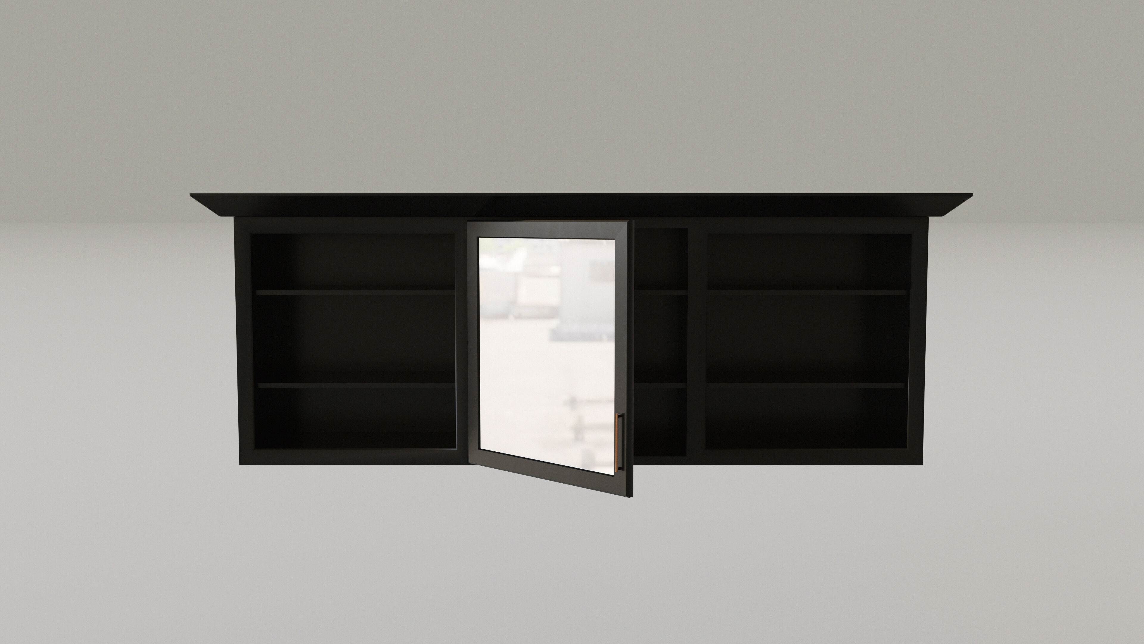 Dark Bathroom Set Low-poly 3D model_15