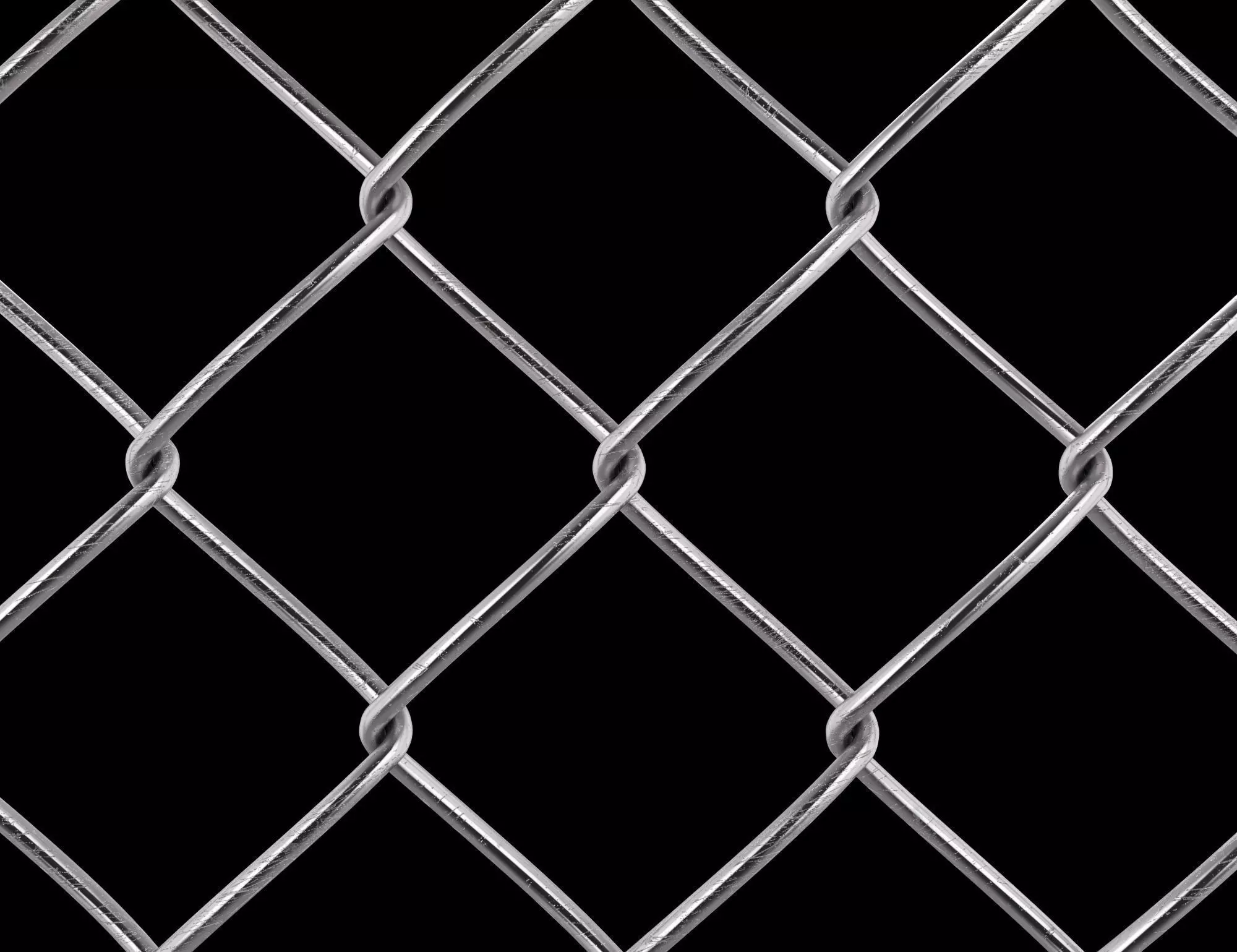 Wire Fence 3D model_0