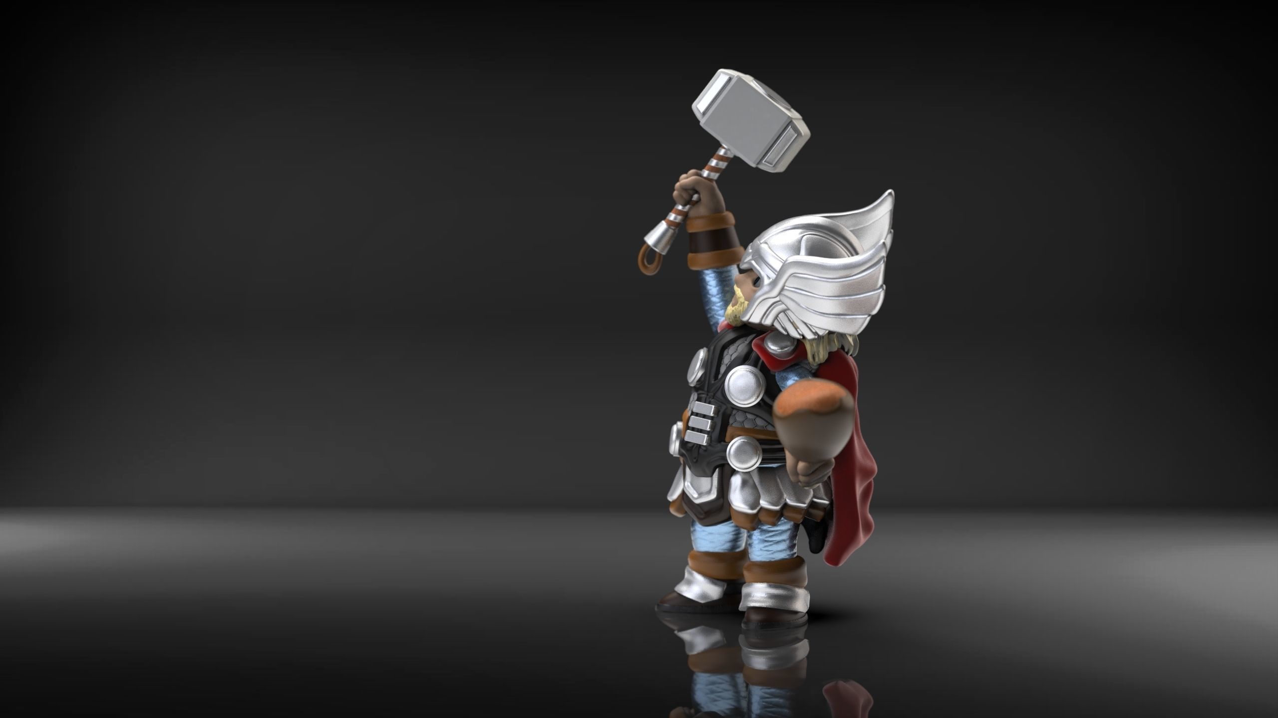 Chubby Thor 3D print model_2