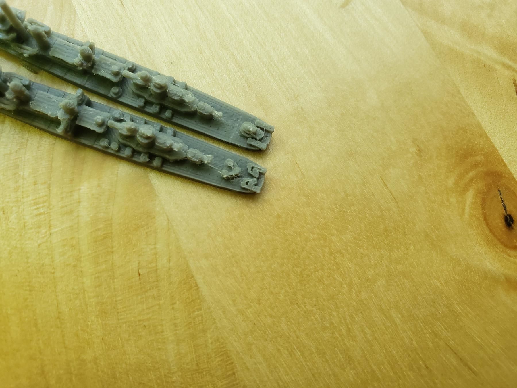 Fletcher Class Destroyer Warship 3D print model_6