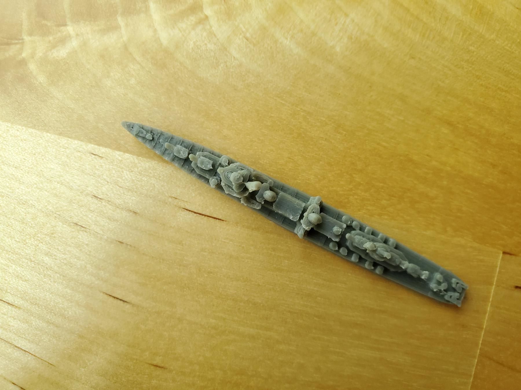 Fletcher Class Destroyer Warship 3D print model_16