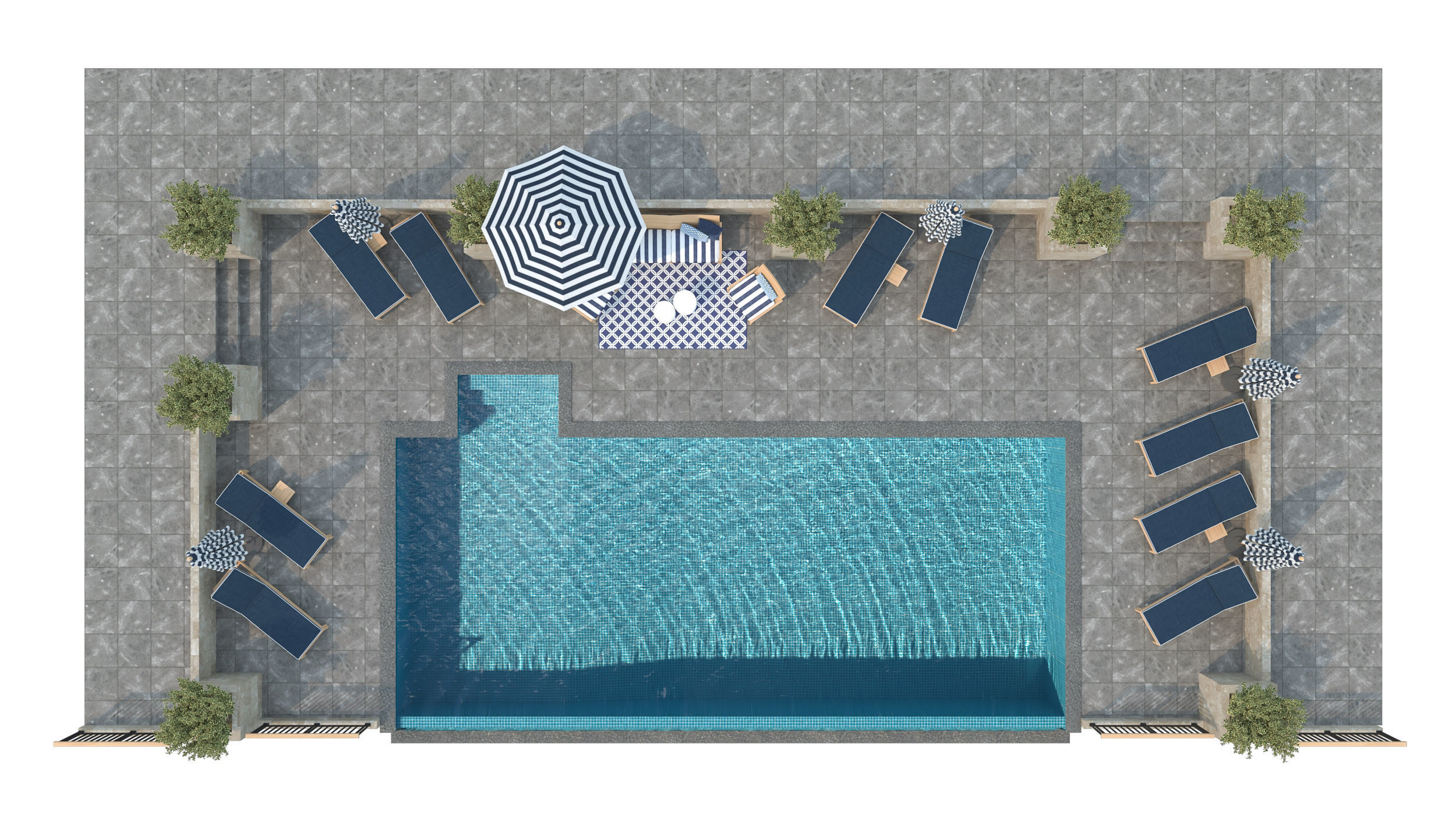 Swimming Pool -7 3D model_7