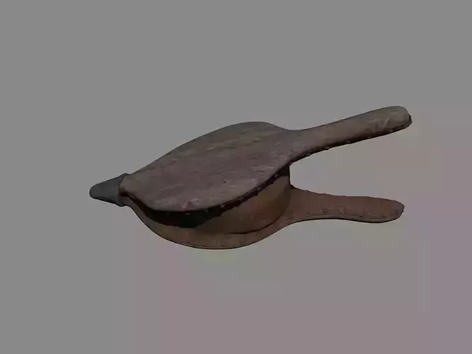 Bellows wooden spoon