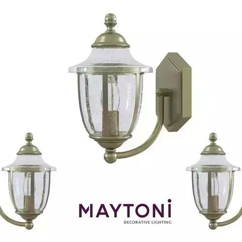 Sconce H356-WL-01-BZ Maytoni Classic free 3d model 