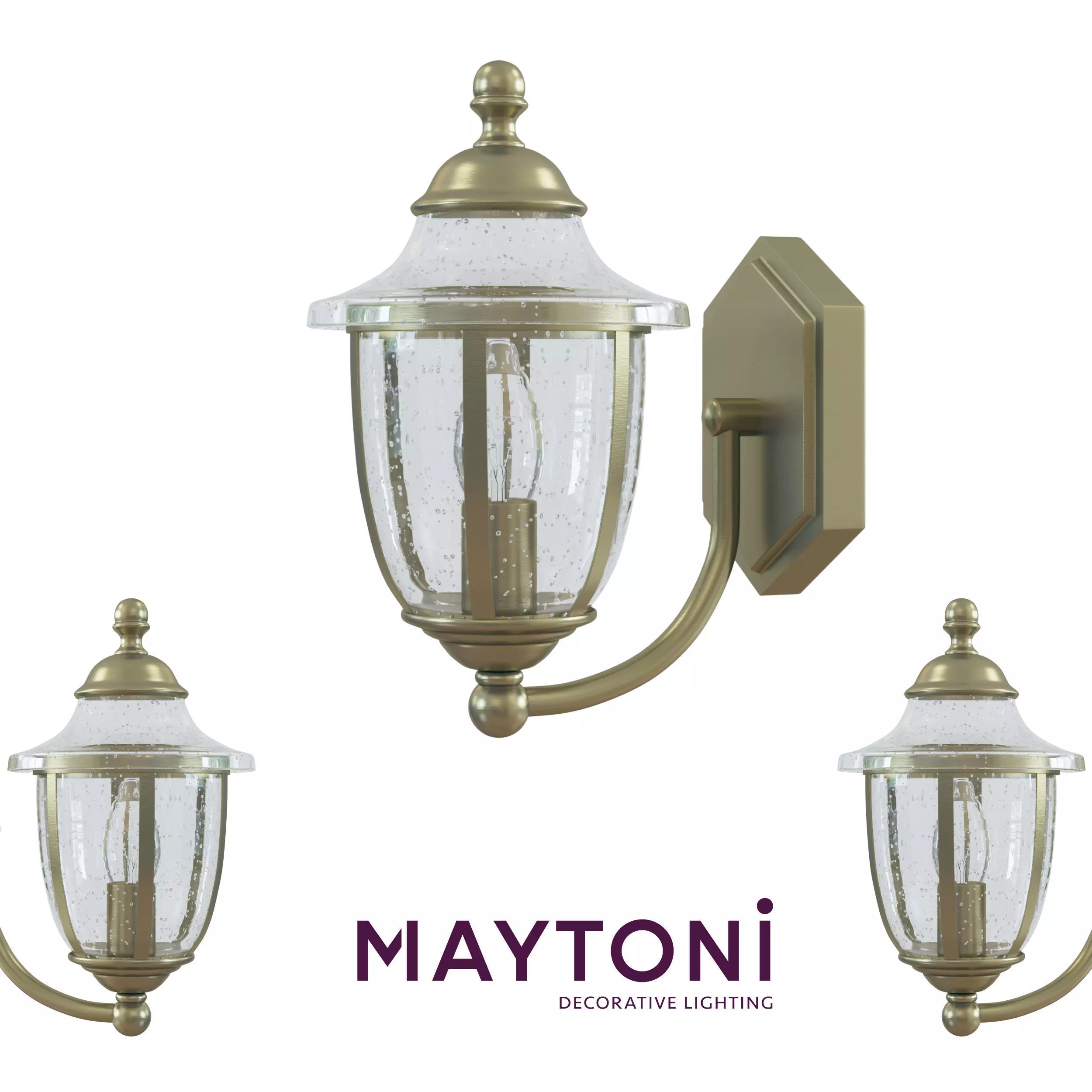 Sconce H356-WL-01-BZ Maytoni Classic free 3d model Free 3D print model