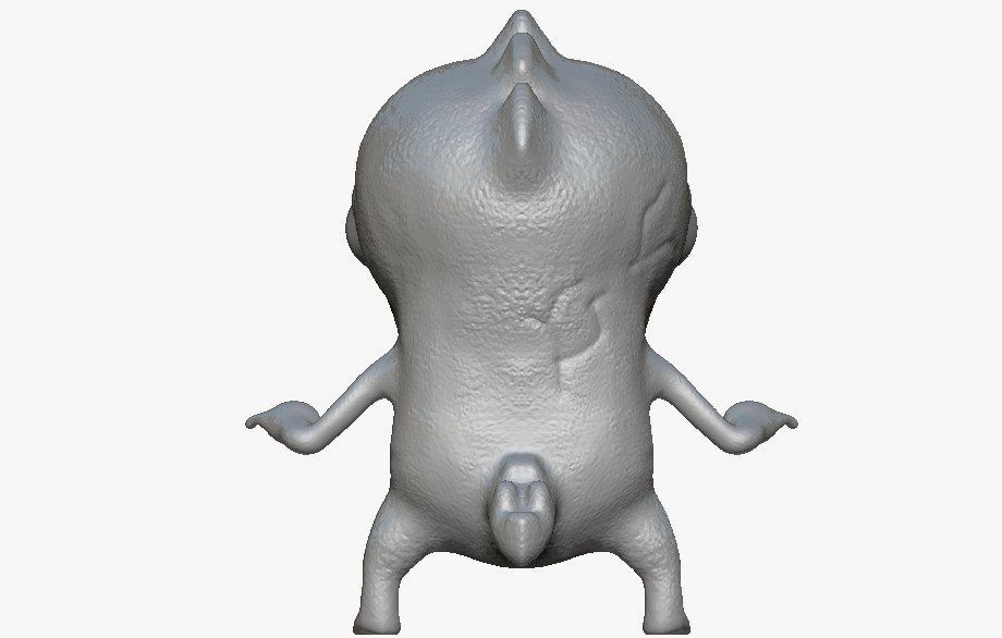 Cartoon Monster  Free 3D print model_4