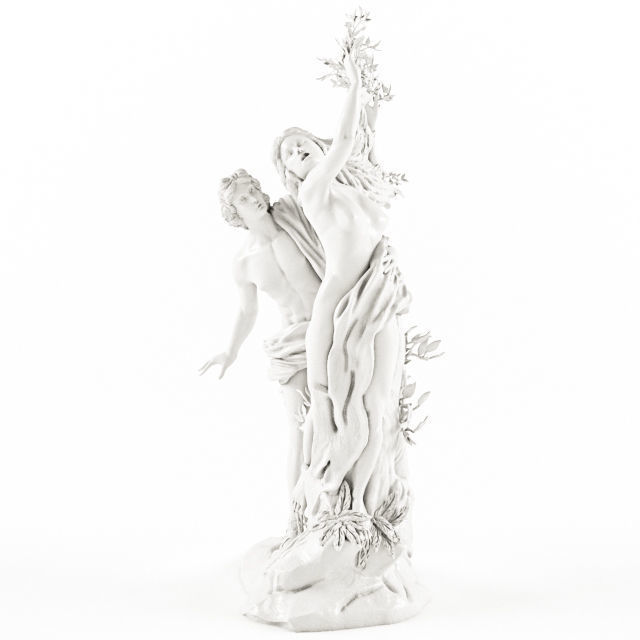 Gian Lorenzo Bernini - Apollo and Daphne 3D print model_3