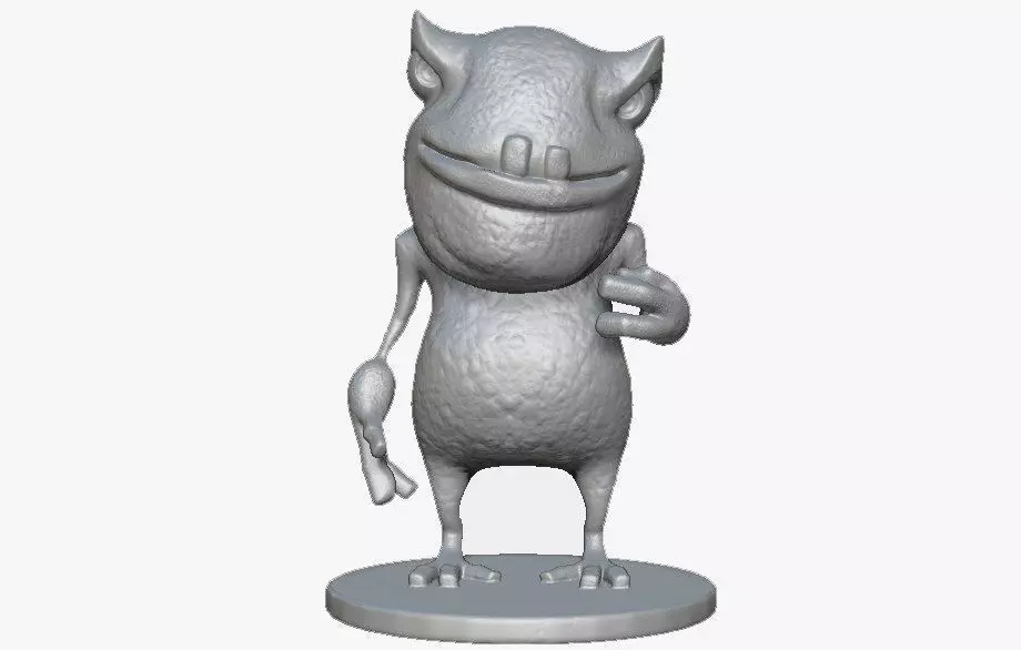 Cartoon Creature Free 3D print model