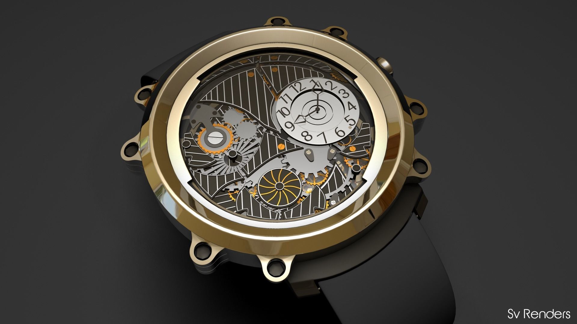 Watch Collardo 3D model