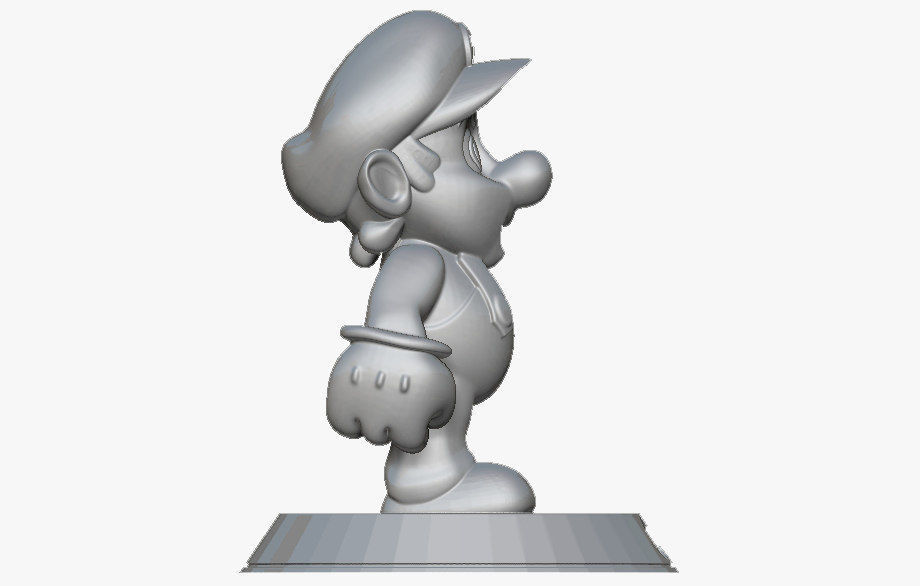 Mario figurine Free 3D print model_2