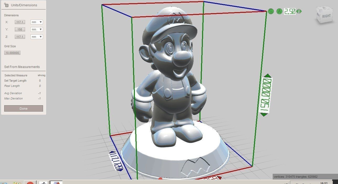 Mario figurine Free 3D print model_8