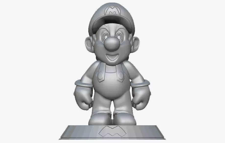 Mario figurine Free 3D print model_0