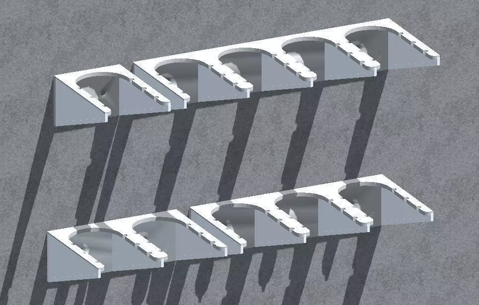 Wall bracket - 3D print model_0