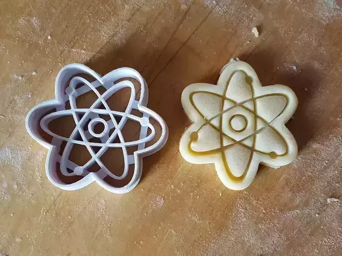 Atom Symbol cookie cutter