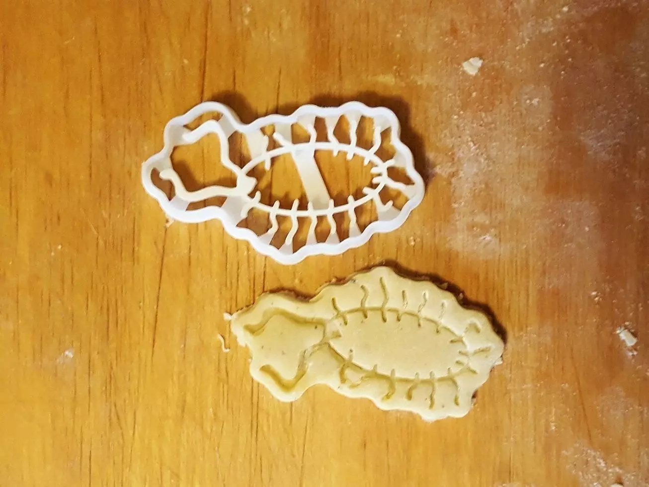 Bacteria cookie cutter 3D print model_0
