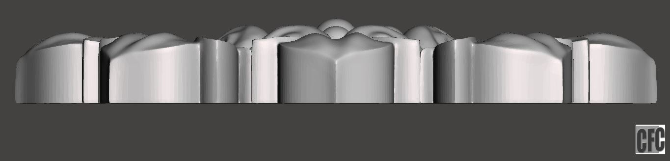 Flower relief for cnc and 3d printing FLCFC0C 3D print model_3