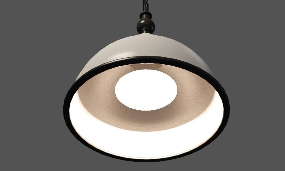Coffee Bar pendant lamp 3D model_1