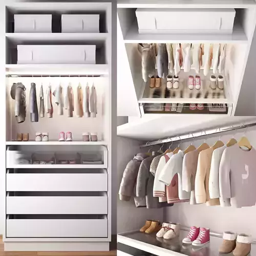 Wardrobe for children