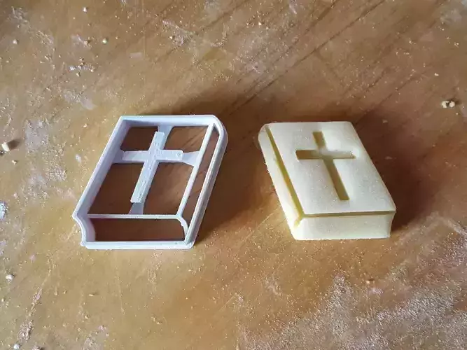 Bible cookie cutter