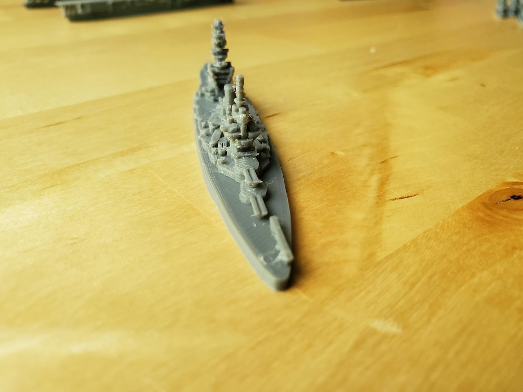 Japanese Fuso Class Battleship 3D print model_15