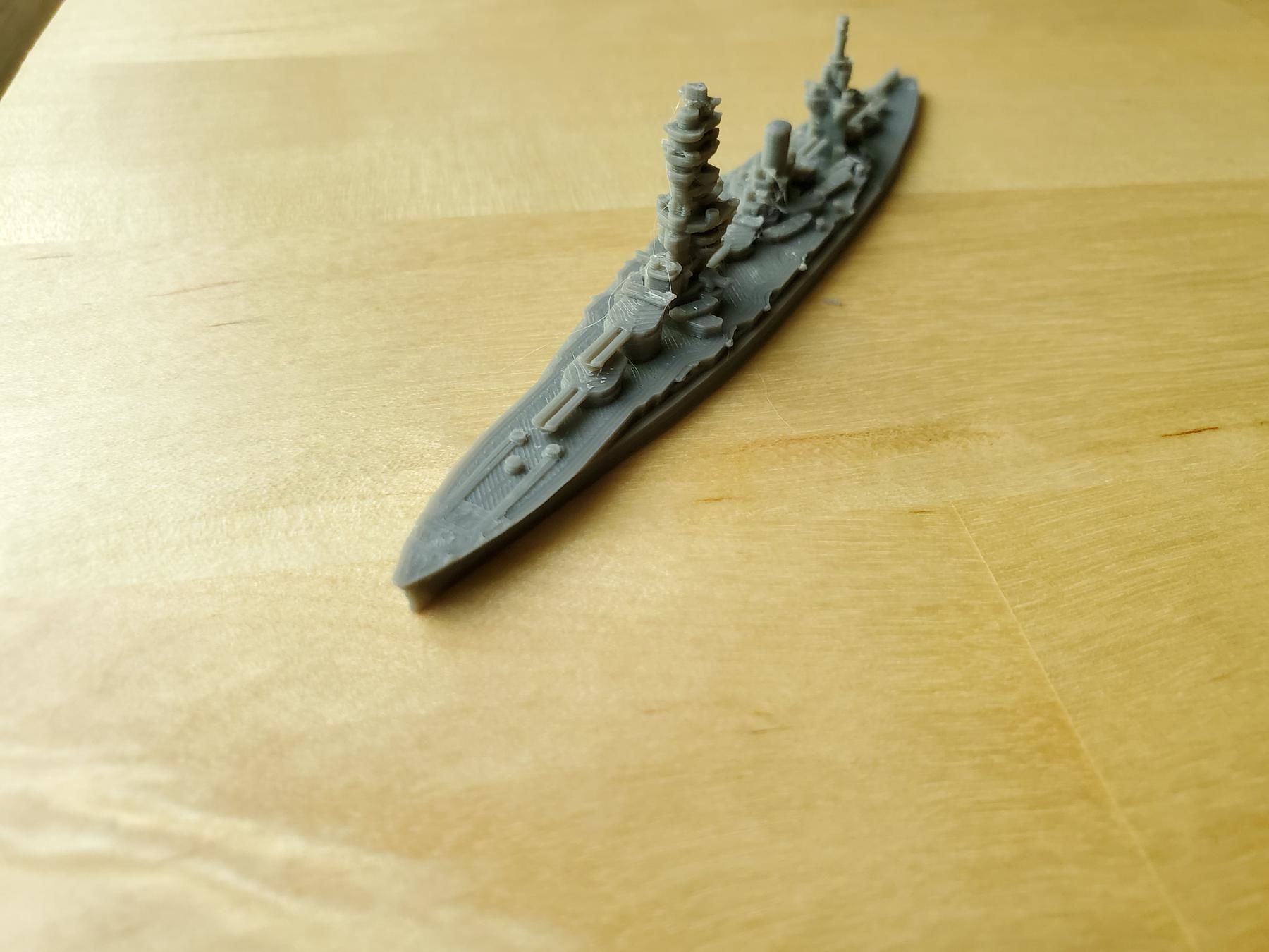 Japanese Fuso Class Battleship 3D print model_7