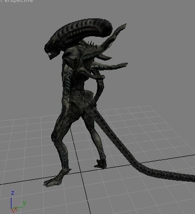 x-com alien Free low-poly 3D model_4