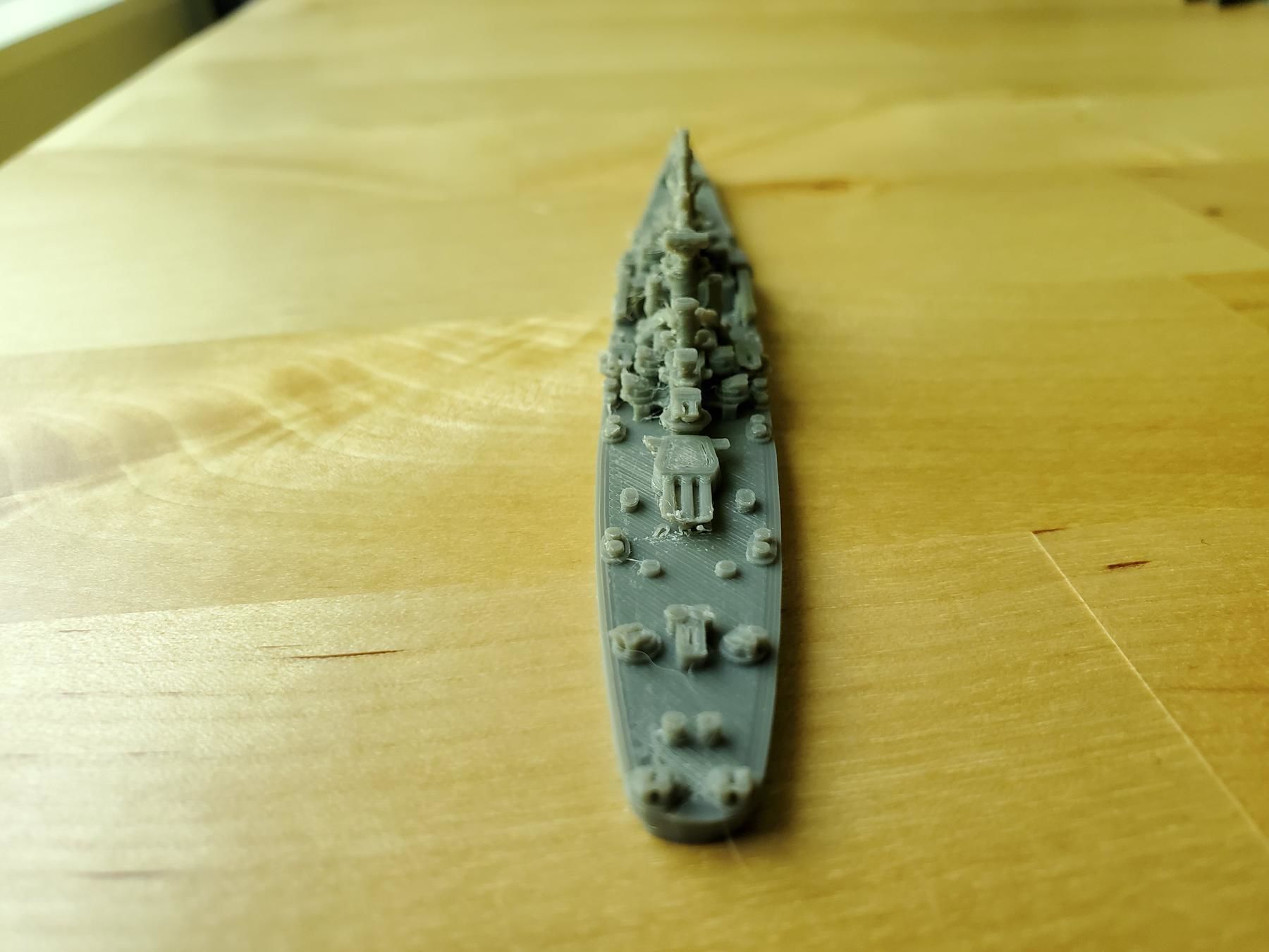 US Alaska Class Cruiser Warship 3D print model_19