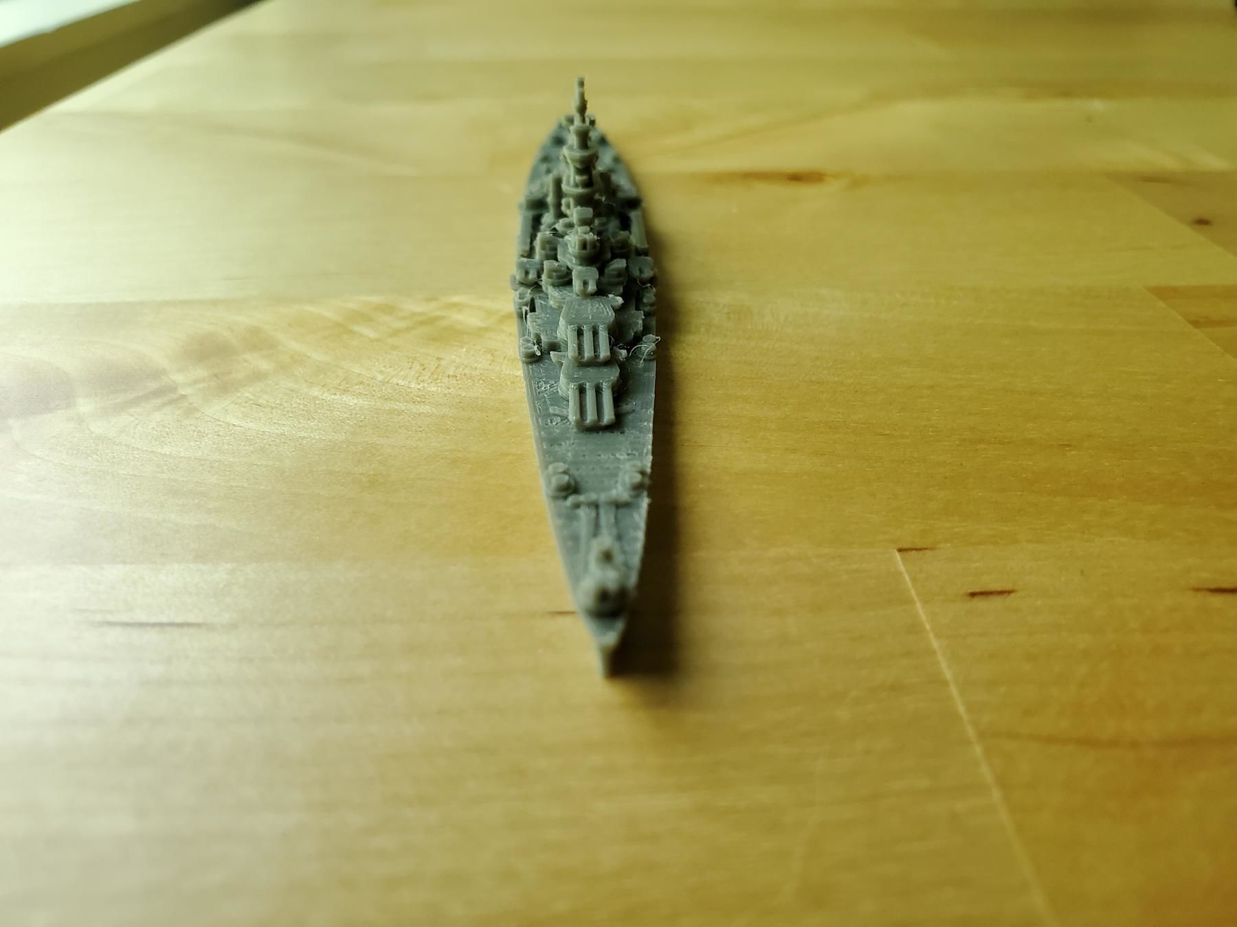 US Alaska Class Cruiser Warship 3D print model_18