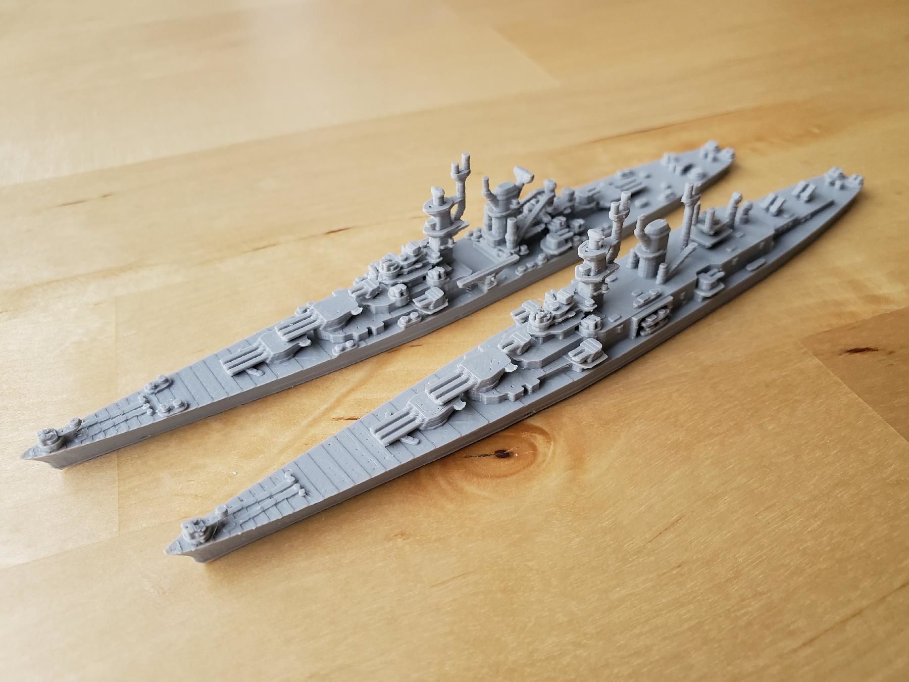 US Alaska Class Cruiser Warship 3D print model_21