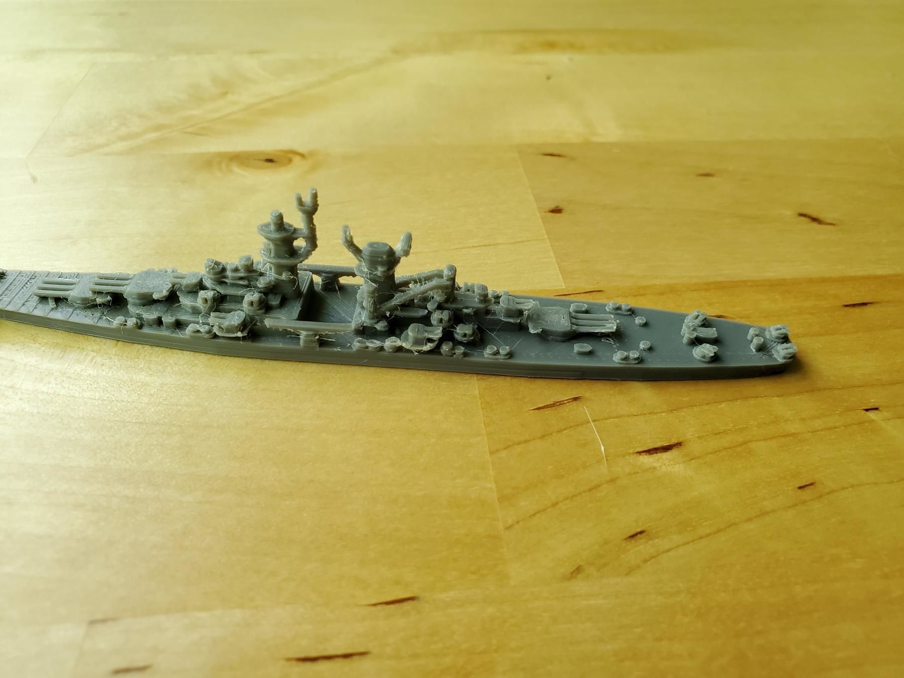 US Alaska Class Cruiser Warship 3D print model_7