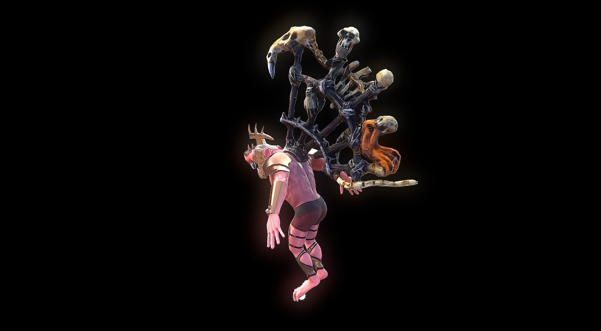 Warcraft Warlord VR Unity PBR  Low-poly 3D model_9