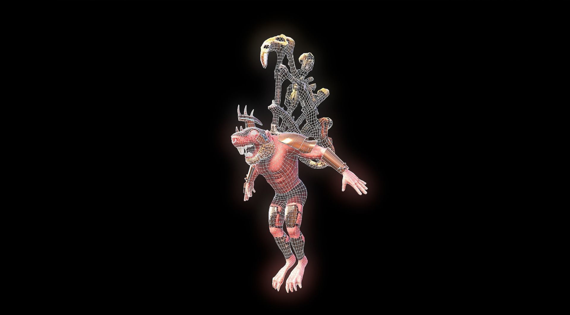 Warcraft Warlord VR Unity PBR  Low-poly 3D model_5