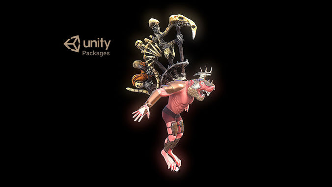 Warcraft Warlord VR Unity PBR  Low-poly 3D model