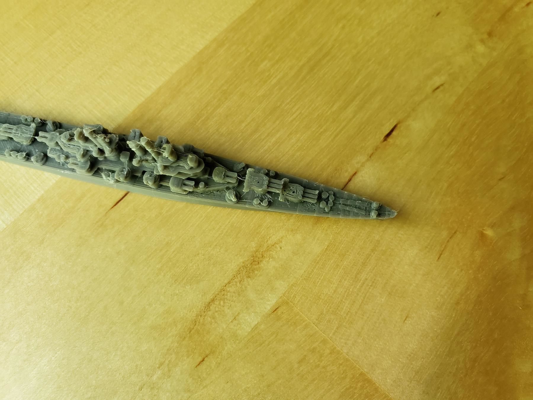 US Cleveland Class Cruiser Warship 3D print model_9