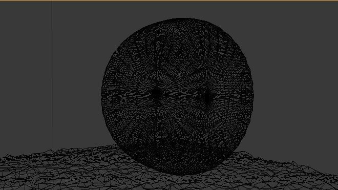 Checkered Cushion 3D model_1