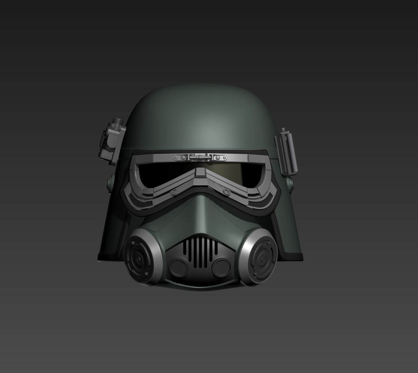 Mud Trooper Cosplay Helmet 3D print model_2