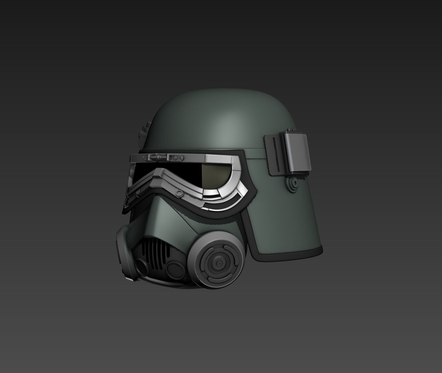 Mud Trooper Cosplay Helmet 3D print model_1