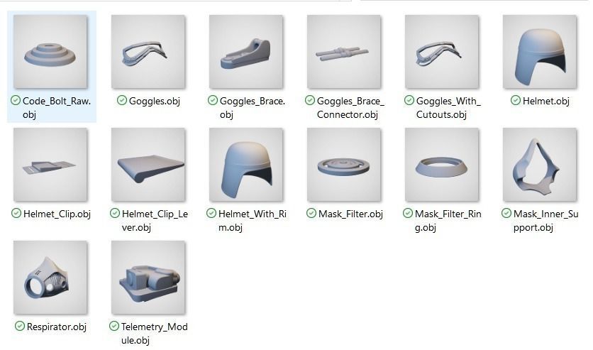 Mud Trooper Cosplay Helmet 3D print model_4