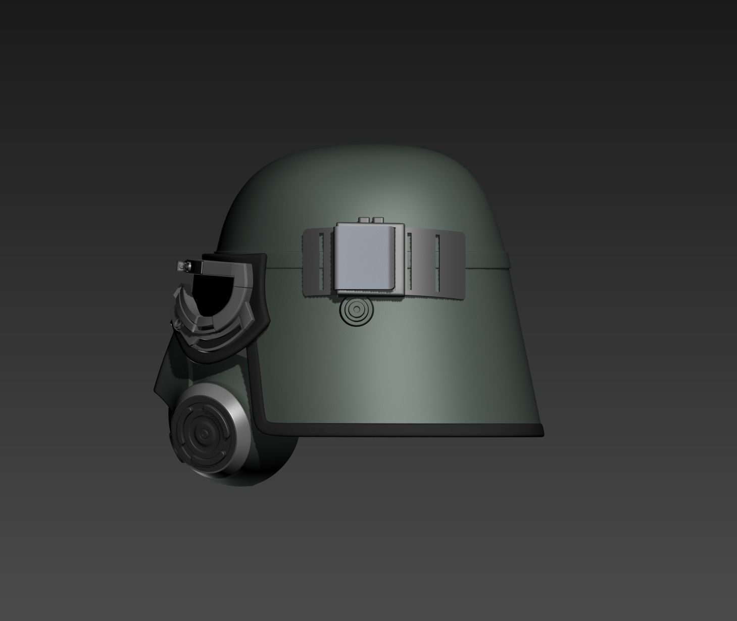 Mud Trooper Cosplay Helmet 3D print model_3