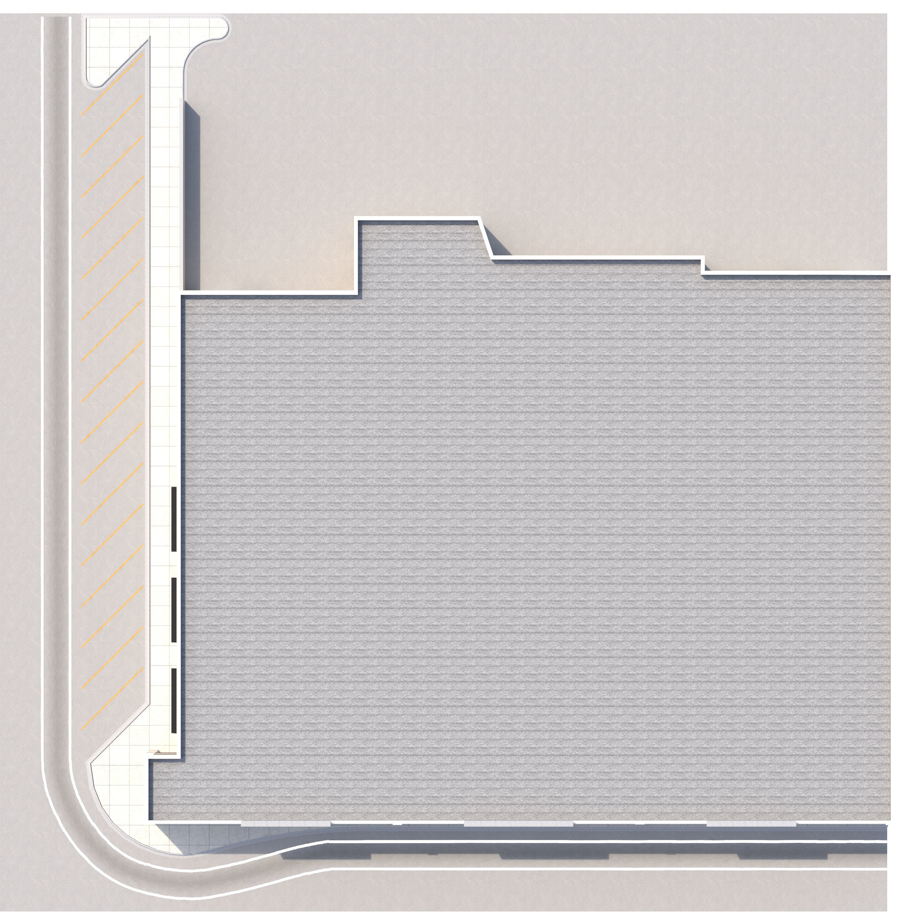 Retail-035 Retail Mall Building 3D model_11