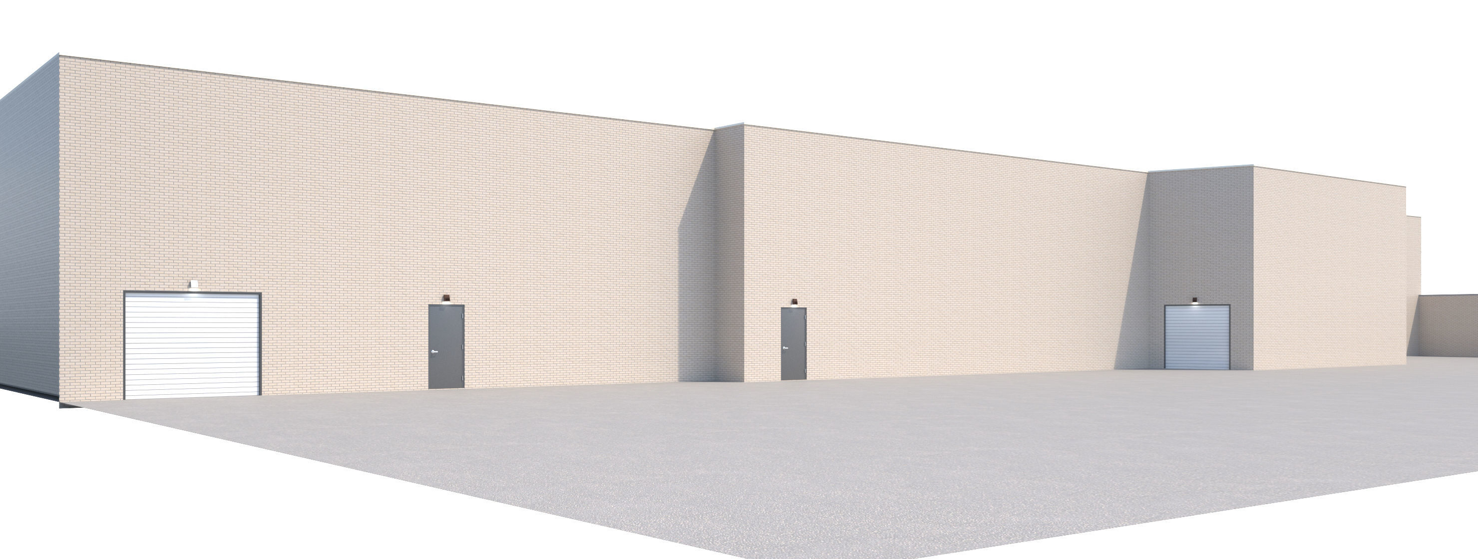 Retail-035 Retail Mall Building 3D model_3