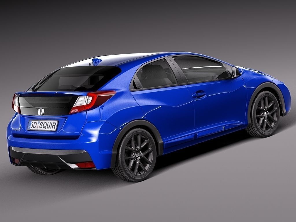 Honda civic 3d model
